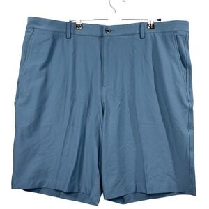 NWT Dunning Everbest Golf Shorts Mens 40 Blue Performance Stretch Preppy NEW